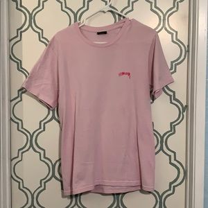 Pink Stussy Shirt